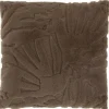 Sierkussen Isorno 45x45cm bruin