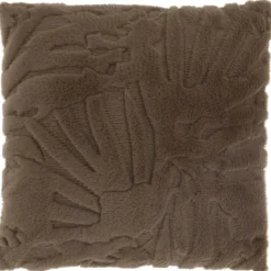 Sierkussen Isorno 45x45cm bruin