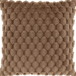 Sierkussen Ludiano 45x45cm bruin