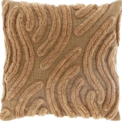 Sierkussen Personico 45x45cm bruin