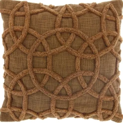 Sierkussen Rovio 45x45cm bruin