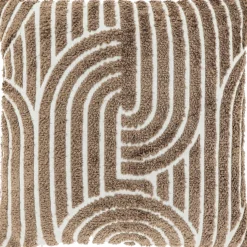 Sierkussen Sacco 45x45cm taupe