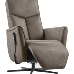 Sta-op stoel Seduto elektrisch microleder bruin