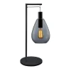 Tafellamp Felinio smoke glas 1-lichts hangend
