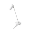 Tafellamp Mirare wit metaal 1-spots