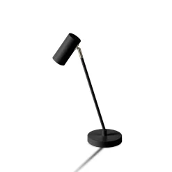 Tafellamp Mirare zwart metaal 1-spots