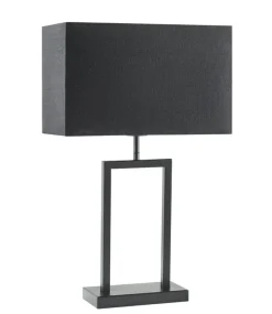 Tafellamp Tarante (lampvoet h41) mat zwart
