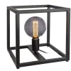 Tafellamp Tiamo zwart staal 28x28 cm