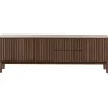 TV-meubel Arrosto eikenhout 58x180x40 cm Dark Roast
