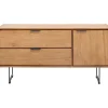 Tv-meubel Aska (117 Cm) teak naturel brushed
