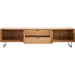 Tv-meubel Aska (234 Cm) teak naturel brushed