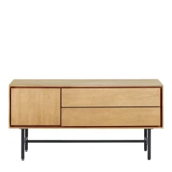 TV-meubel Belvio 125 cm light oak