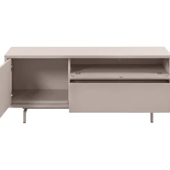 TV-meubel Famosa 132 cm grijs