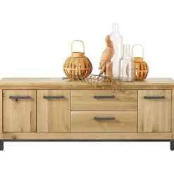 TV-meubel Hevano (162 Cm) eikenhout