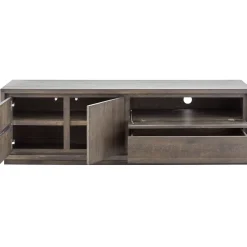 TV-meubel Lavio (164 cm) eiken grafiet