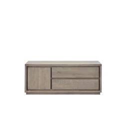 TV-meubel Lavio (125 cm) eiken slate