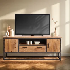TV-meubel Mesola (150 Cm) mango natural
