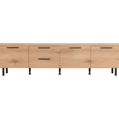 Tv-meubel Paranno 220 cm bruin