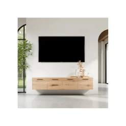 Tv-meubel Paranno 220 cm bruin
