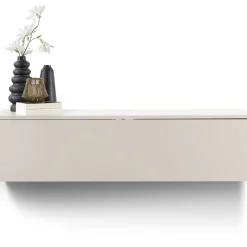 Tv-meubel Simeto 140 cm grijs