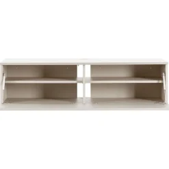 Tv-meubel Simeto 140 cm grijs