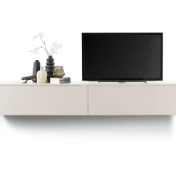 Tv-meubel Simeto 210 cm grijs