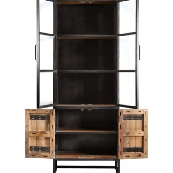 Vitrinekast Mesola (76 Cm) mango natural