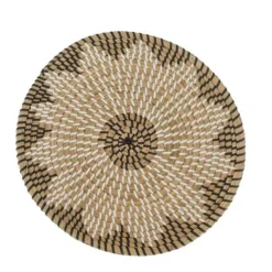 Wandhanger Adornos rond 30 cm bruin