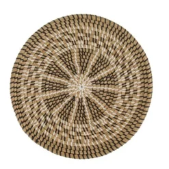 Wandhanger Adornos rond 38 cm bruin