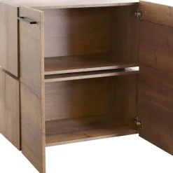 Wandkast Sistema 226x166x45 cm bruin