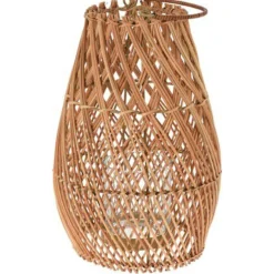 Windlicht Fornova medium bruin